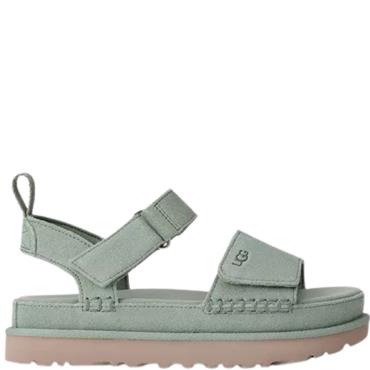 UGG WOMENS ANKLE STRAP SANDAL - ARTICHOKE GREEN